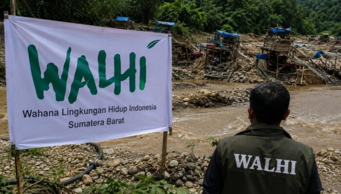 WALHI Sumbar Surati Kapolda Baru, Soroti Tambang Emas Ilegal dan Kerusakan Lingkungan