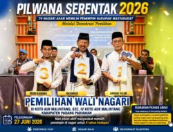 Polling Pilwana III Koto Aur Malintang 2026 Dibuka, Siapa Calon Paling Dipercaya?