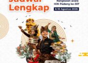 Jadwal Lengkap Rangkaian Acara Semarak HJK Padang ke-357