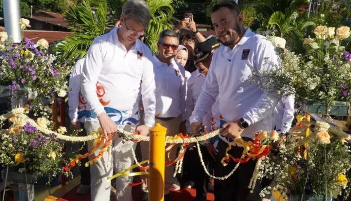 Walikota Padang Bersama Walikota Hildesheim Jerman Resmikan “Jembatan Hildesheim” di Batang Arau