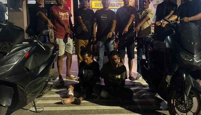 Empat Jam, Polisi Ungkap Pencurian NMAX di Dharmasraya, Dua Terduga Pelaku Diamankan