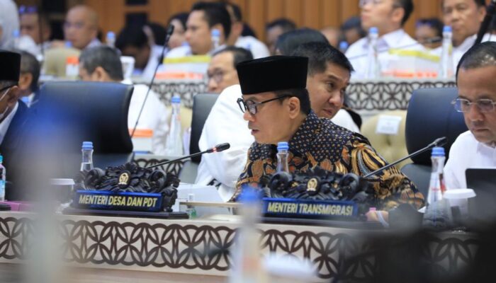 Kemendes PDT Dapat Tambahan Rp1 Triliun, Anggaran 2027 Jadi Rp2,785 Triliun