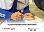 Bukan di Kain, Desa Krebet Bantul Kembangkan Batik di Atas Kayu